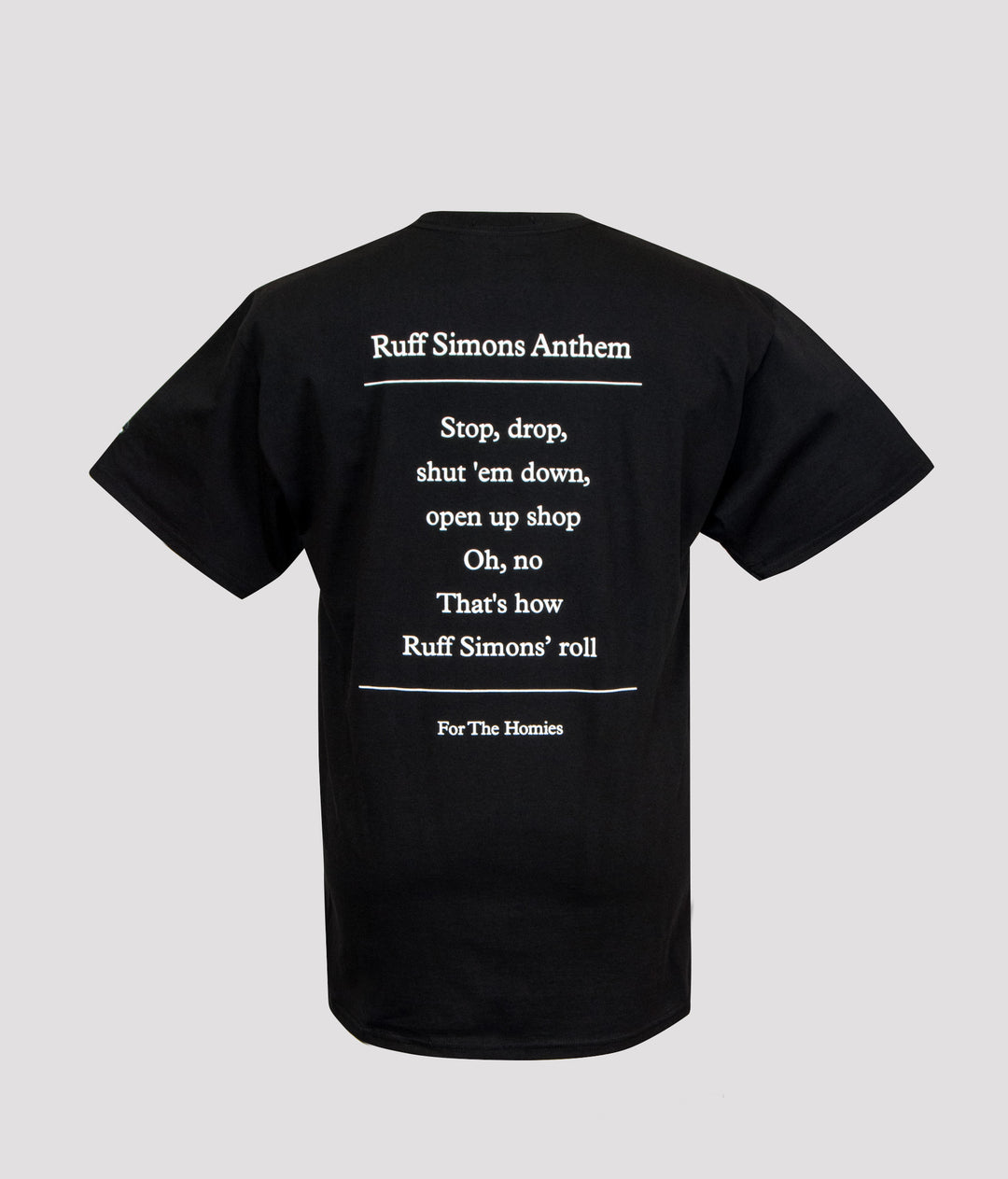 RUFF SIMONS ANTHEM T-shirt