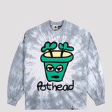 POTHEAD tie dye Long Sleeve T-Shirt