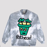 POTHEAD tie dye Crew Sweat
