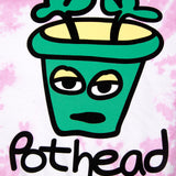 POTHEAD tie dye Crew Sweat