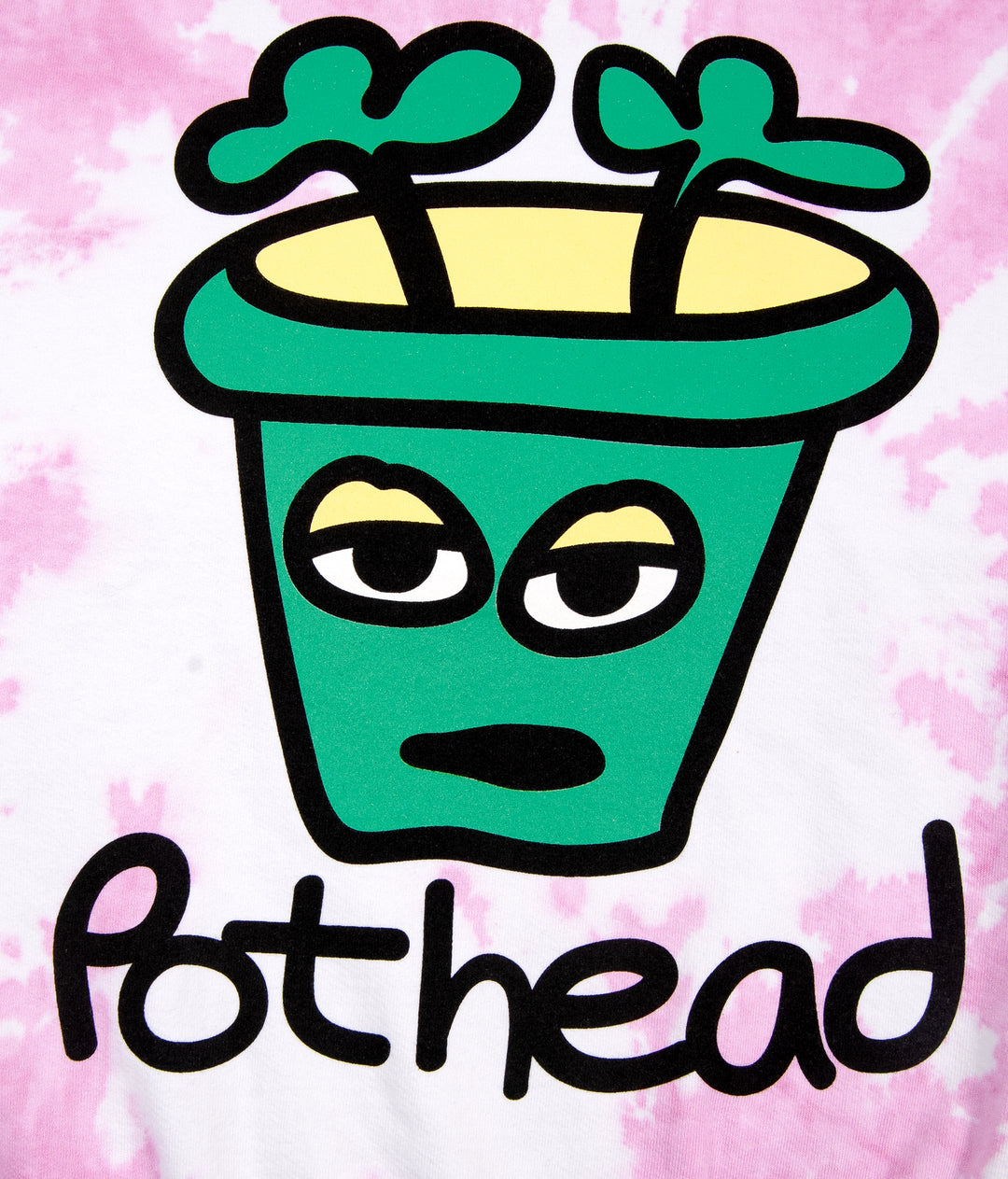 POTHEAD tie dye Crew Sweat