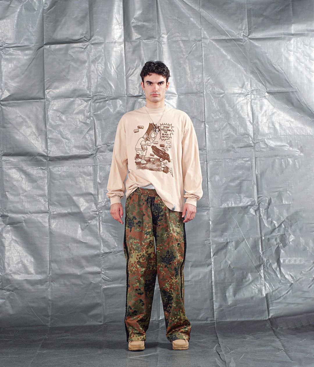 BRAIDED Relax pant