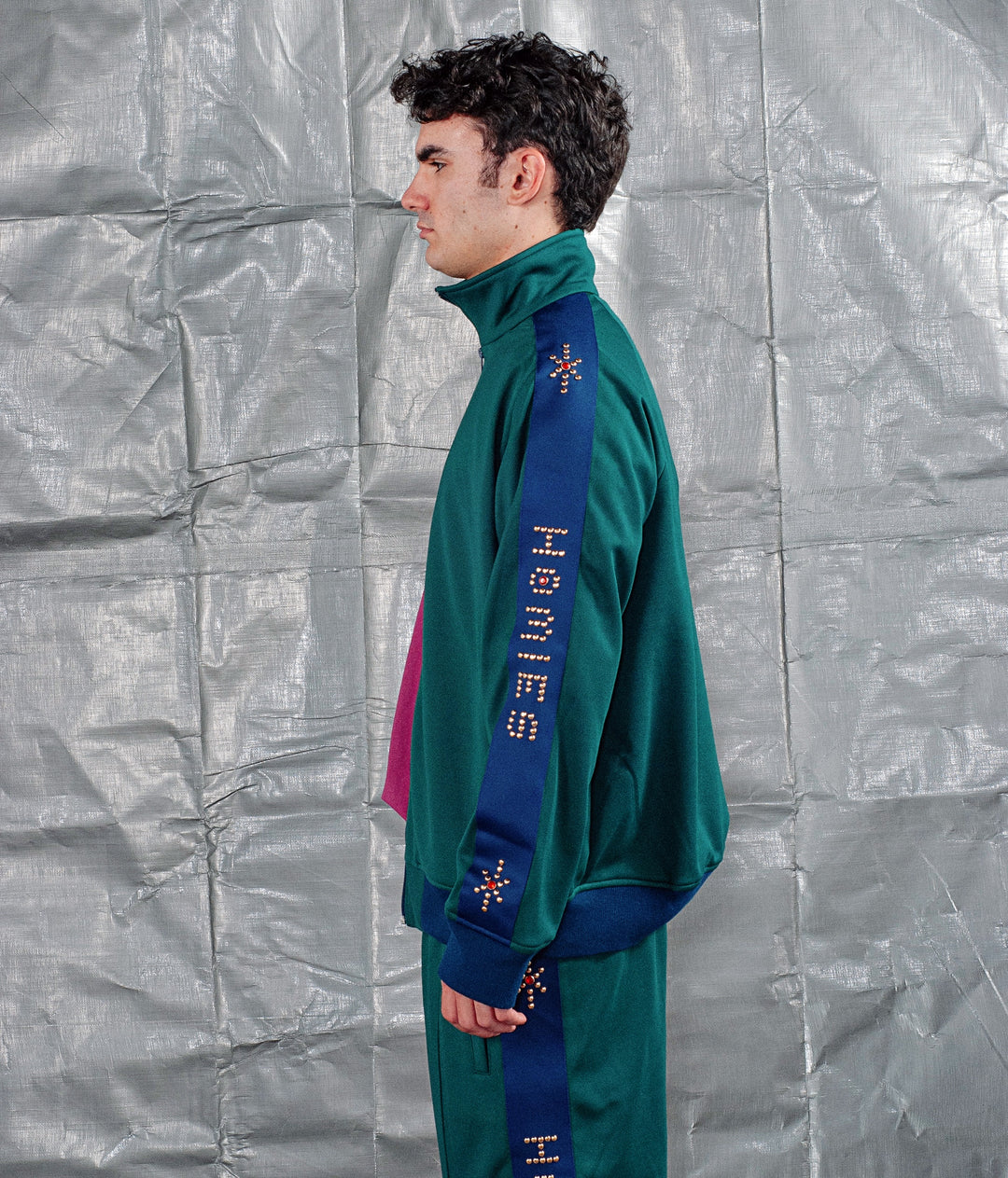 STUDDED TRACK Jacket