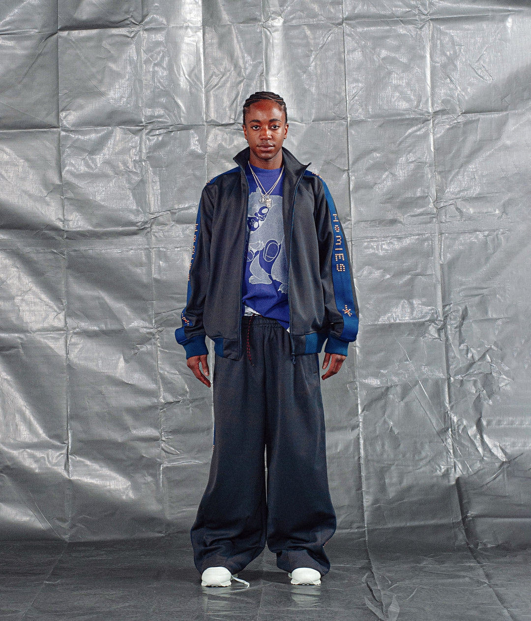 STUDDED TRACK XXTRA-BAGGY PANT