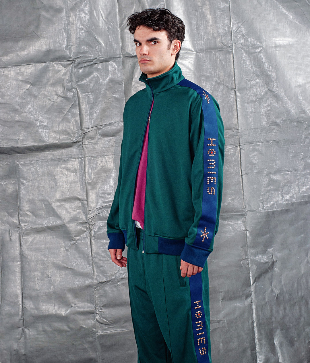 STUDDED TRACK Jacket