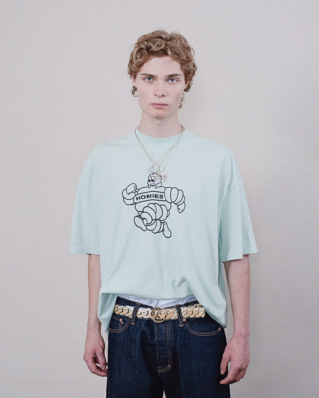 METAL FACE T-SHIRT