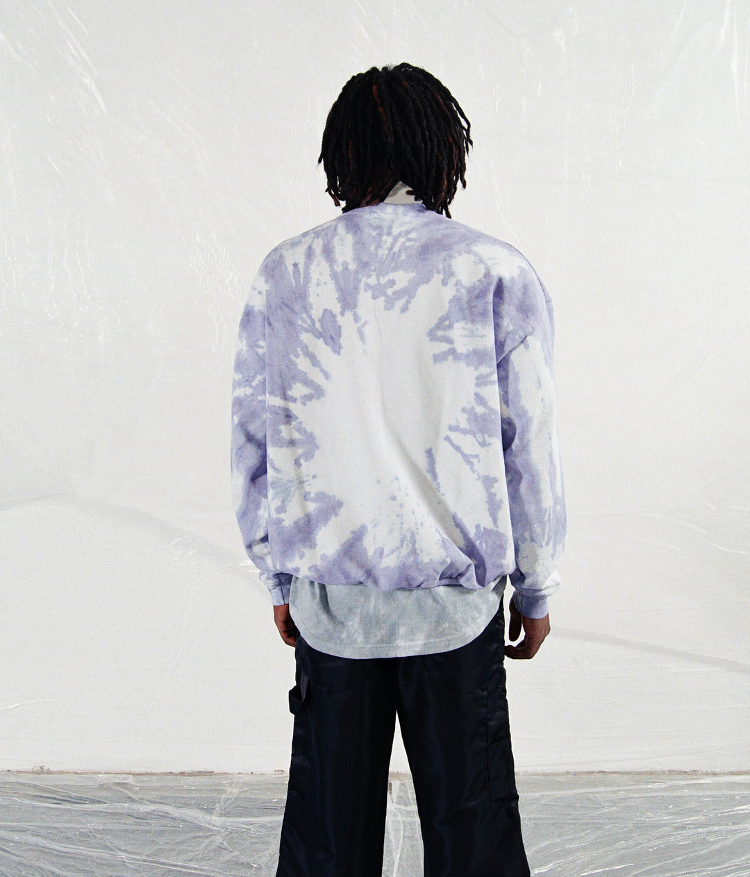 POTHEAD tie dye Crew Sweat