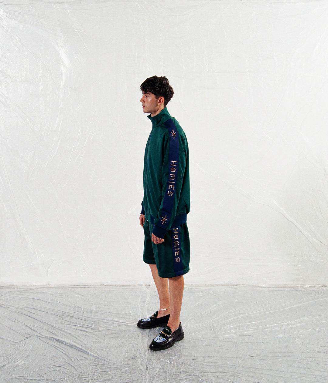 STUDDED TRACK Jacket