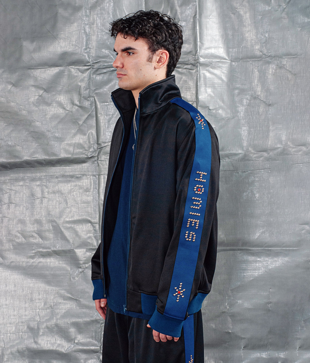 STUDDED TRACK Jacket