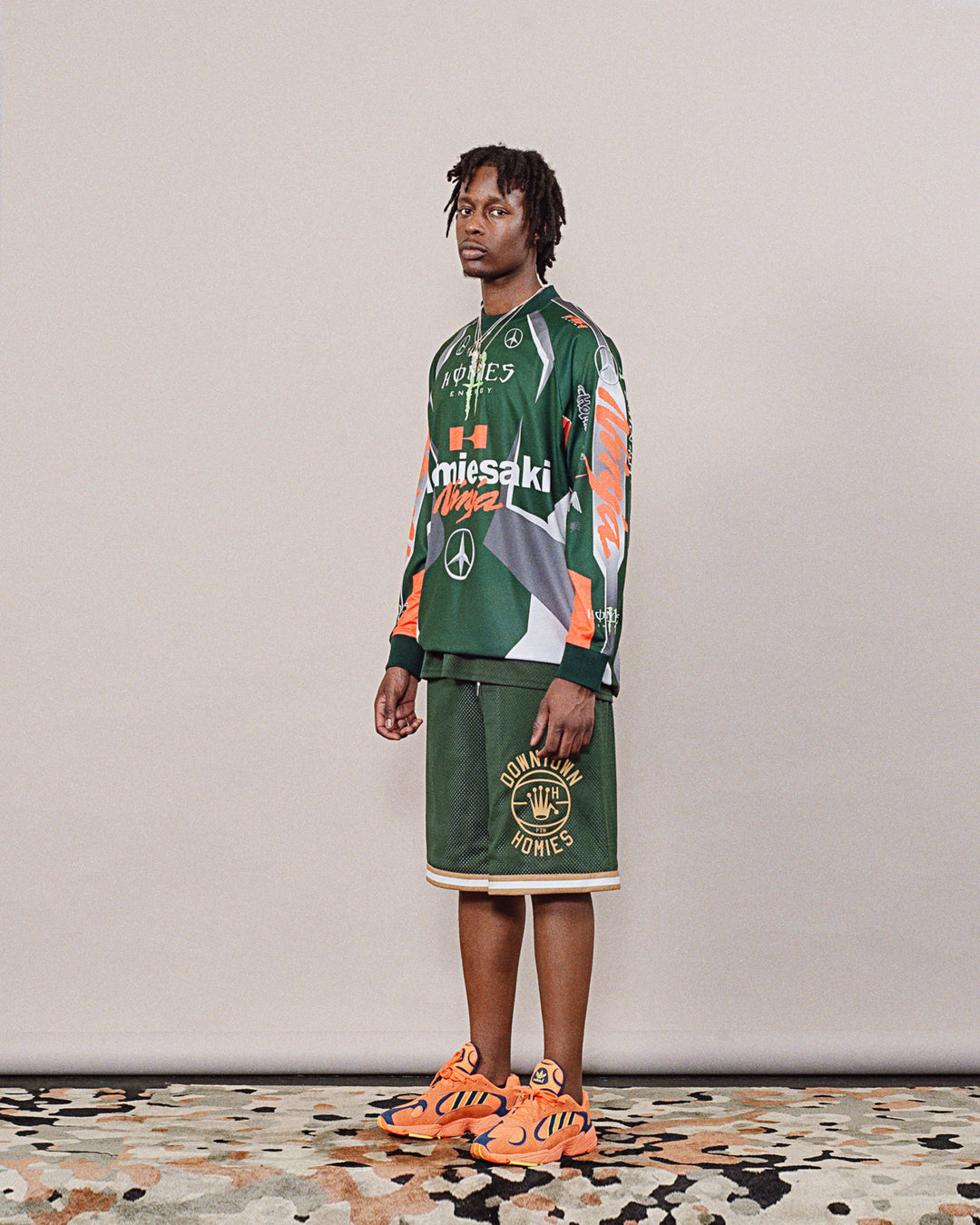 DOWNTOWN HOMIES Basketball Short