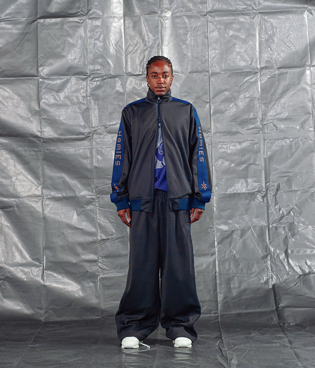 STUDDED TRACK XXTRA-BAGGY PANT