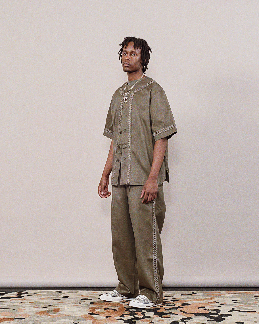 BRAIDED BASEBALL Jersey