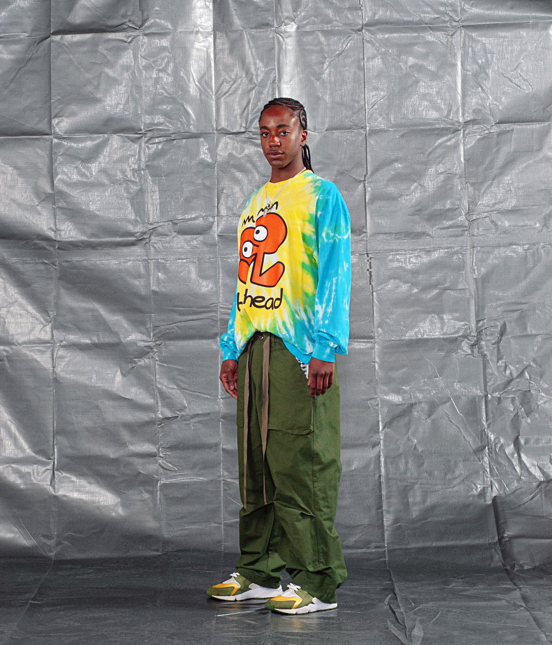 BUTTHEAD Tie Dye Long Sleeve T-Shirt
