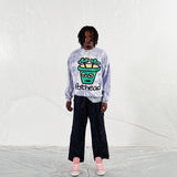 POTHEAD tie dye Crew Sweat