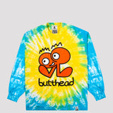 BUTTHEAD Tie Dye Long Sleeve T-Shirt