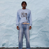 BIG A JEAN washed and distressed