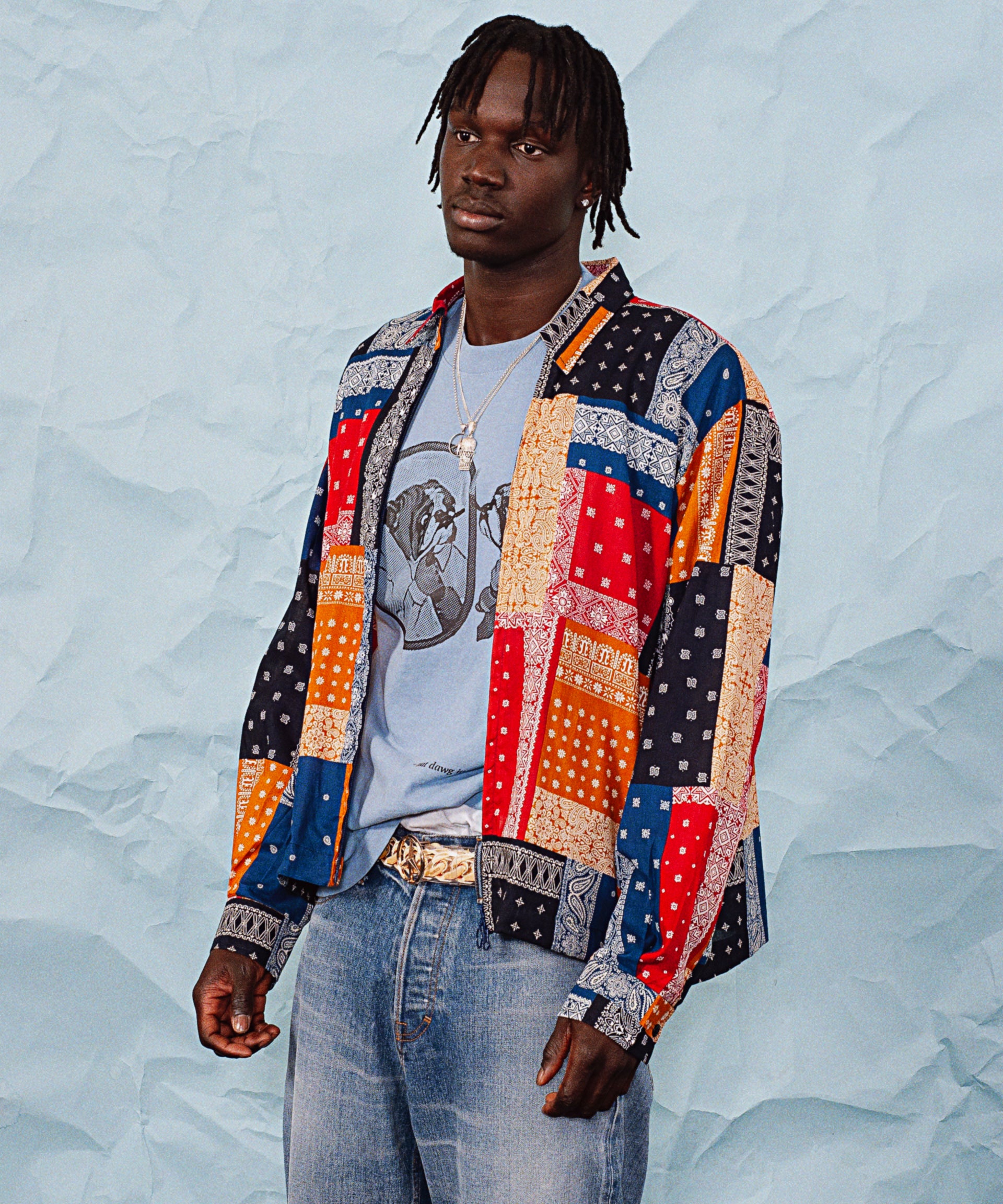BANDANA ZIP shirt