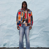 BIG A JEAN washed and distressed