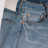 BIG A JEAN washed and distressed