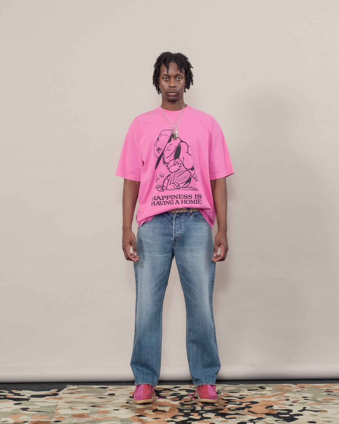 HAPPINESS IS HAVING A HOMIE T-SHIRT
