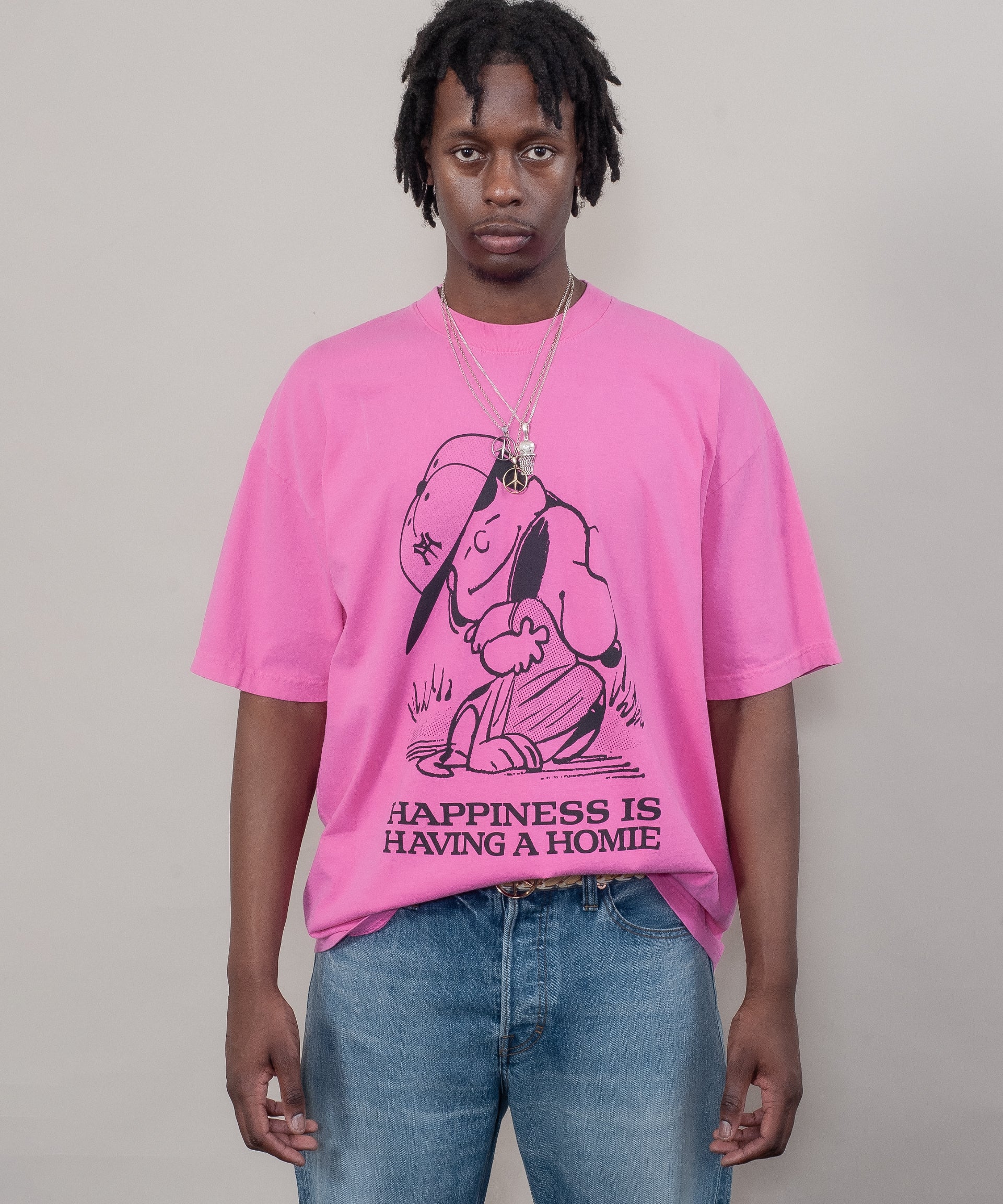 HAPPINESS IS HAVING A HOMIE T-SHIRT