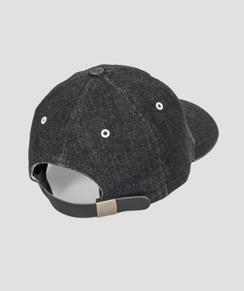 DENIM POLO CAP