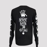 NEVER BEEN TO PARIS Longsleeve t-shirt