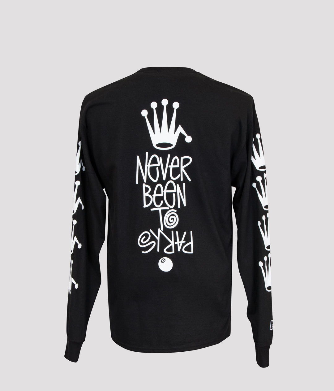 NEVER BEEN TO PARIS Longsleeve t-shirt