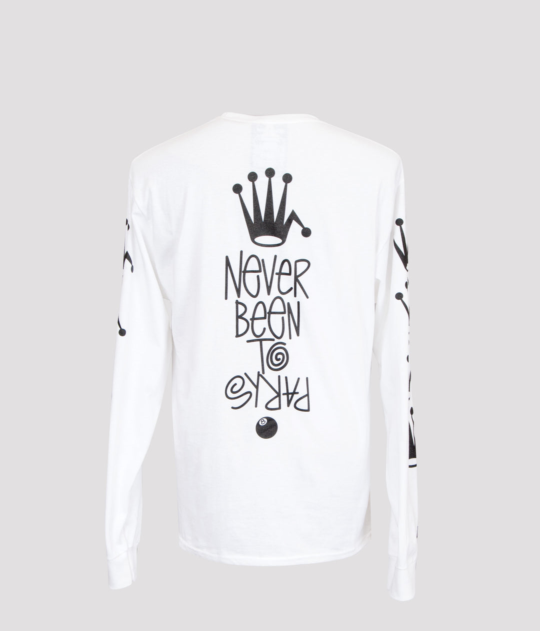 NEVER BEEN TO PARIS Longsleeve t-shirt