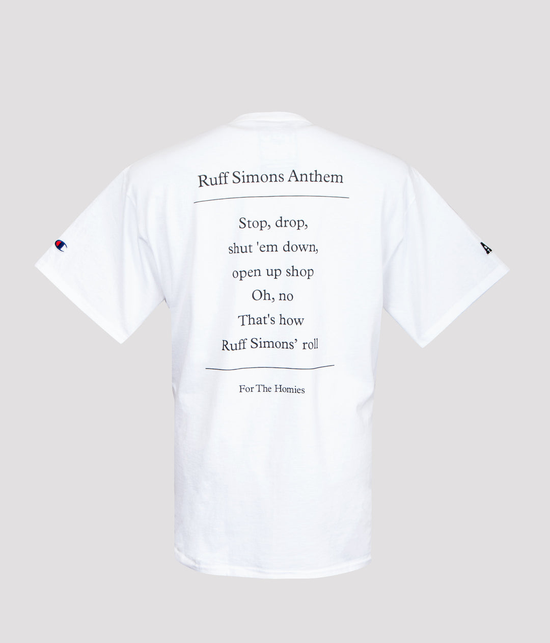 RUFF SIMONS ANTHEM T-shirt