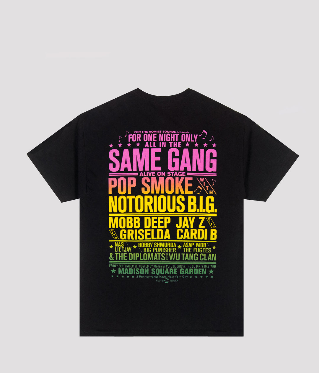 SAME GANG at MADISON SQUARE GARDEN T-Shirt